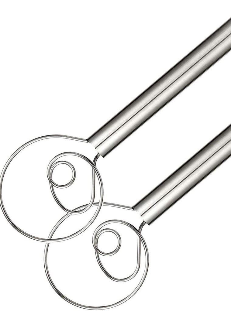 Dänischer Teigbesen, 30 cm Edelstahl-Teigbesen, 2er-Pack Produktbild 