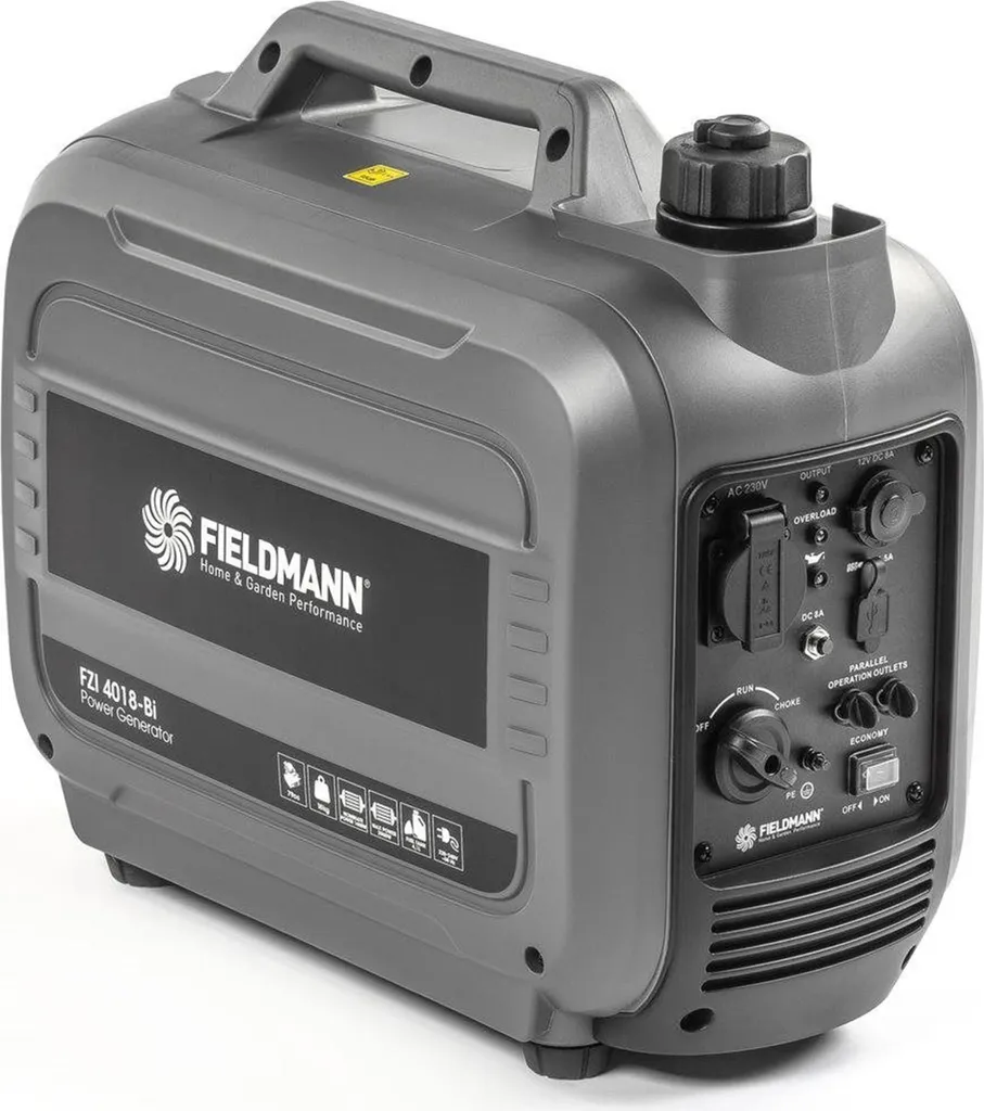 FIELDMANN FZI 4018-Bi Générateur d'essence 4,1l Compact et Performant