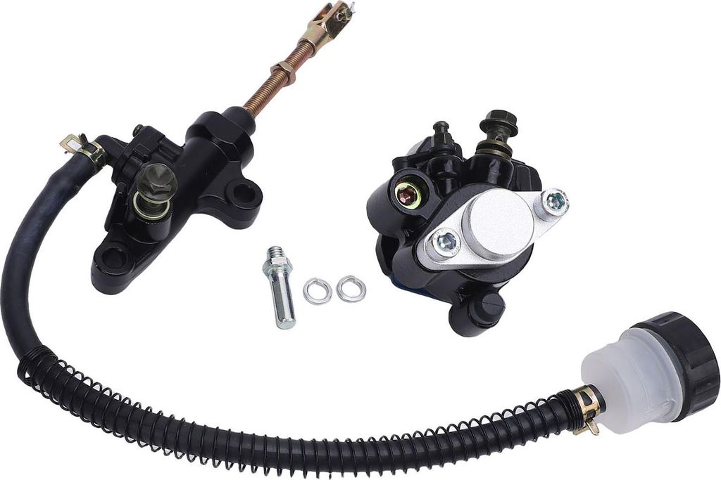 Hauptbremszylinder-Sattelbaugruppe der Hinterradbremse mit Belägen 29L 25850 51 00 Ersatz für Banshee 350 1987–2006