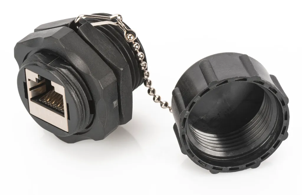 Raccord RJ45 Femelle-Femelle CAT 6 Blindé pour Armoire Industrielle