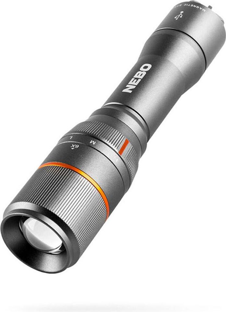 Lampe torche rechargeable LED Helios Powerbank, 1 pièce. Image du produit 