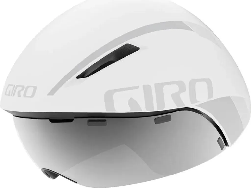 Casque Giro Aerohead MIPS Blanc S avec Visière Zeiss et Système de Protection