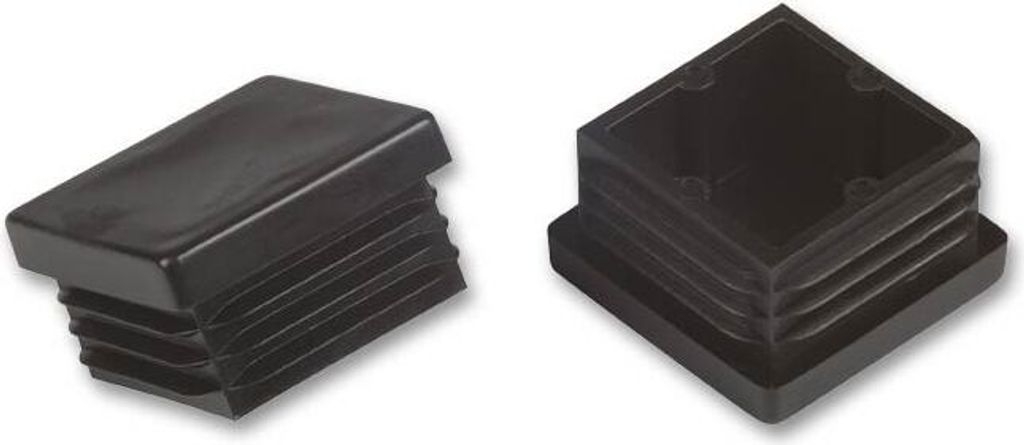 Rohrstopfen 20 mm x 20 mm schwarz VE 50 fix-o-moll