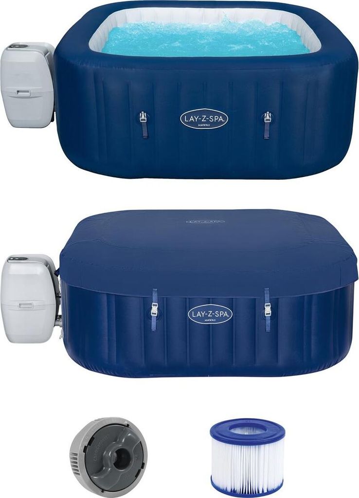 Hawaii Lay-Z-Spa AirJet Spa ogrodowe BESTWAY 6-osobowe + Obrázek produktu 28