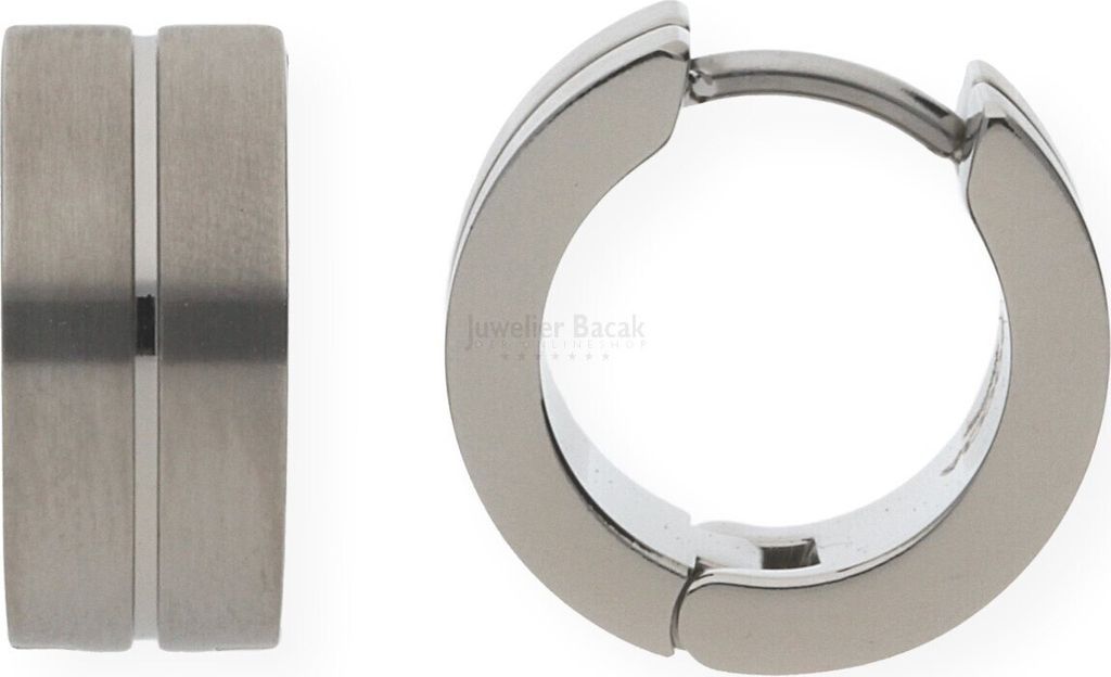 Creolen Klappcreolen aus Titan von BOCCIA TITANIUM Modell Produktbild 