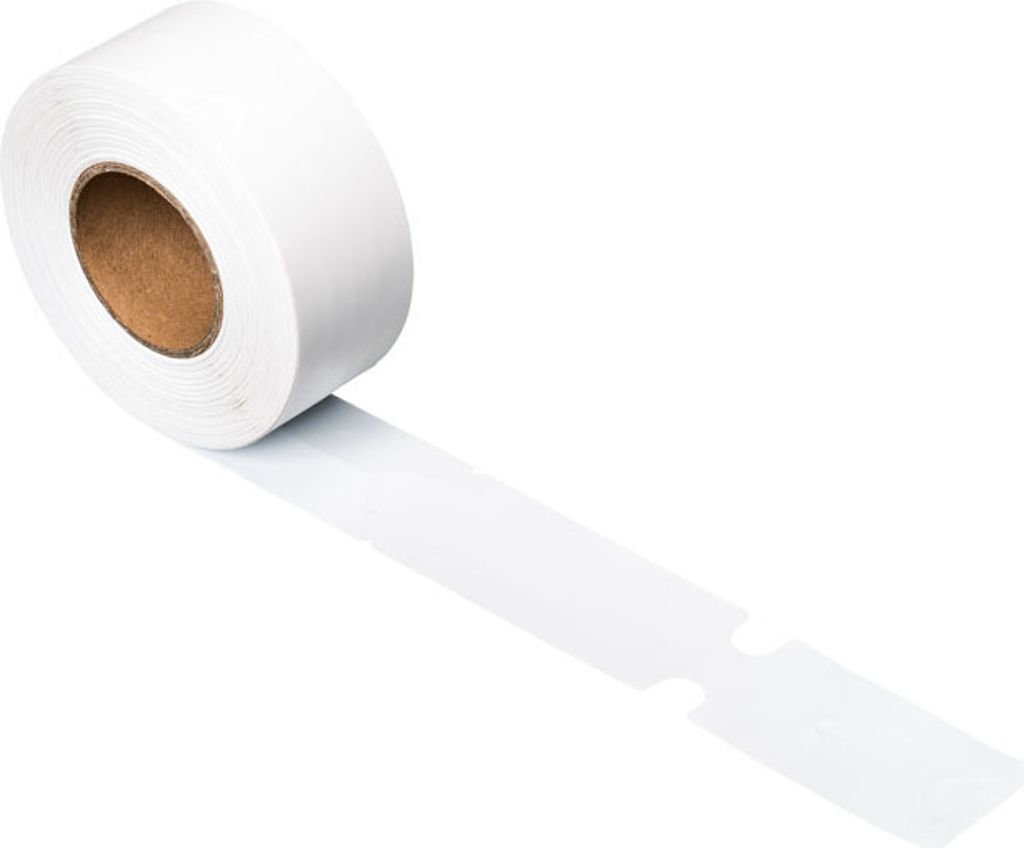 Schlaufenetiketten 283 x 65 mm - 1000 Stück in weiß Produktbild 