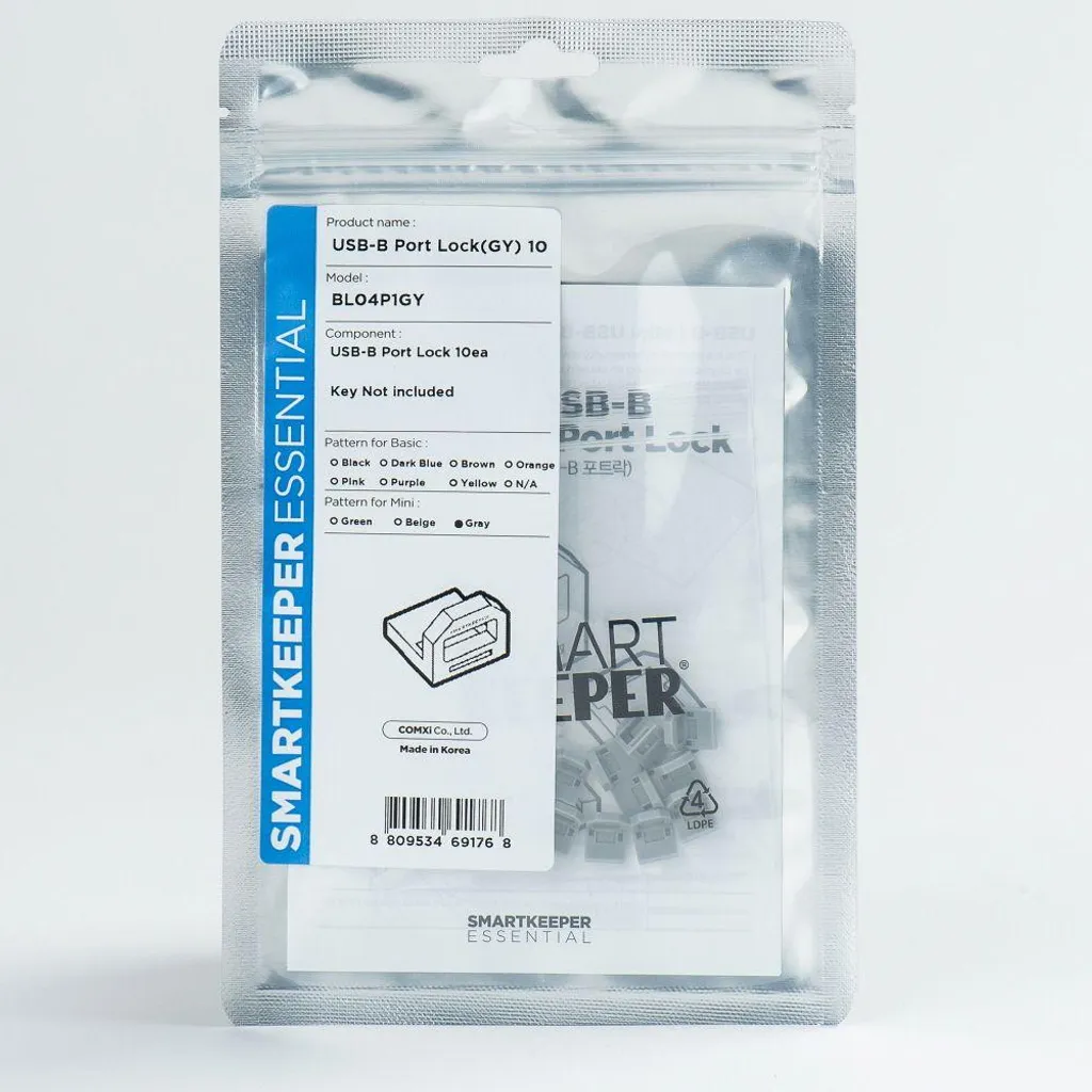 SmartKeeper Kit 10 Blocker USB-B Mini - Il Tuo Scudo Fisico Anti-Hacker