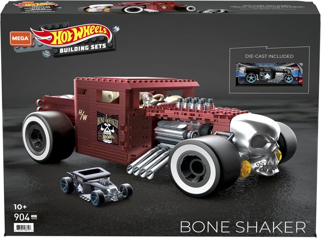 MEGA Hot Wheels HBD50, Stavebnica, 10 rok / roky, Plast, Obrázok produktu 