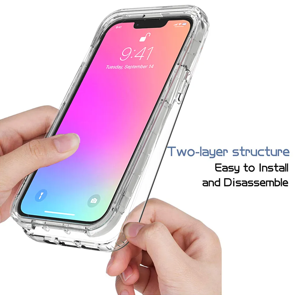Custodia IPhone 13 Pro Max Personalizzata Nome E Cuore – Trasparente Antiurto TPU