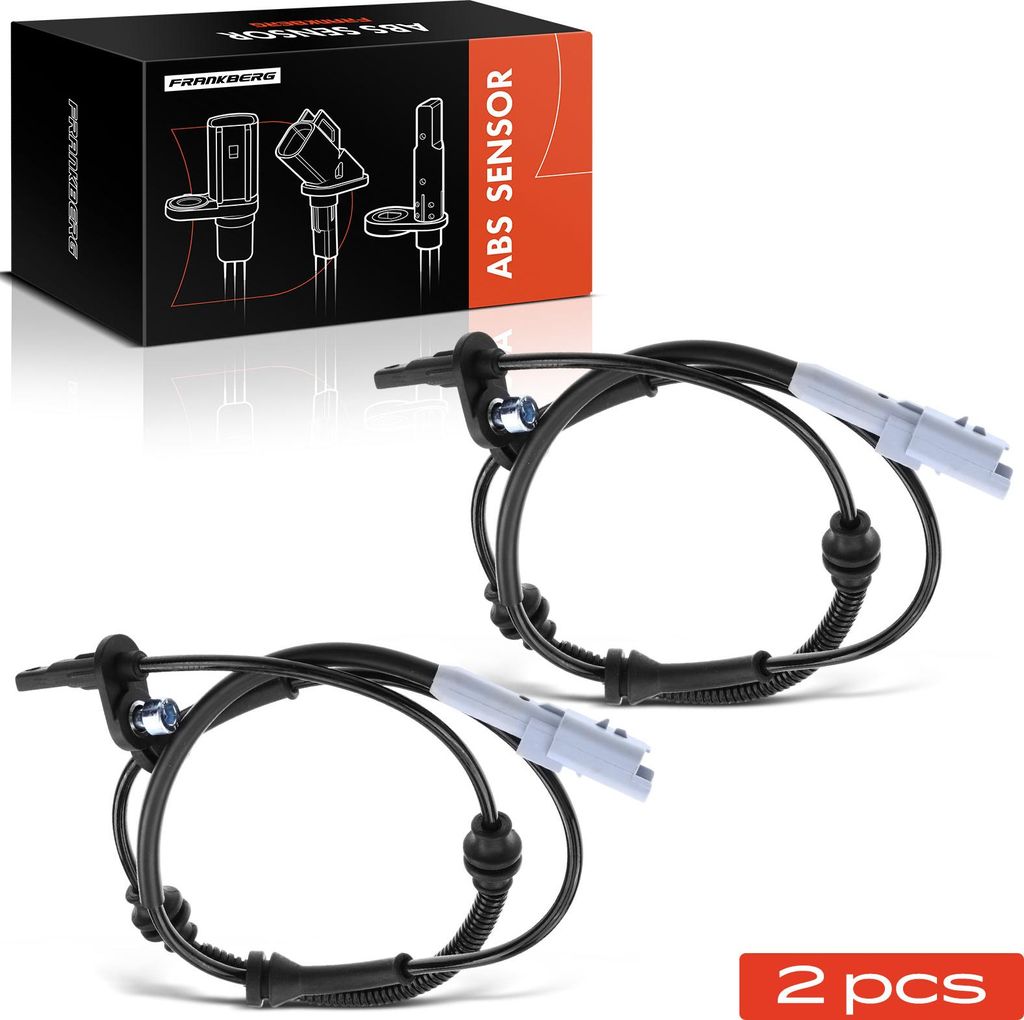 Frankberg 2x ABS Sensor Vorne für Citroën C4 Grand Picasso II Spacetourer Peugeot 308 SW Bj ab 2013