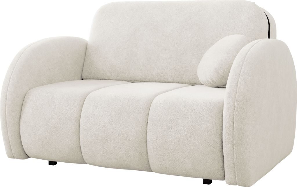 MIRJAN24 Schlafsofa Viva Comfy II, Kinderzimmer, Bettkasten und Schlaffunktion, 1-Sitzer (Farbe: Velo 621)