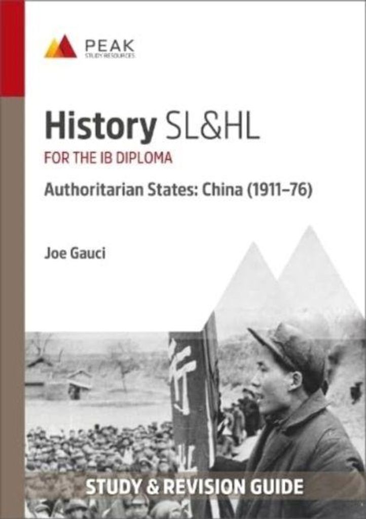 History Slhl Paper 2 Authoritarian State – Lingua: Inglese