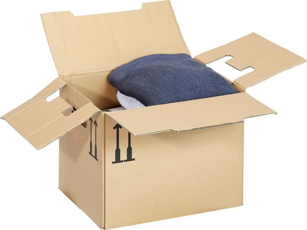 Nestler Umzugskartons 44,4 x 34,9 x 50,0 cm, 10 St.