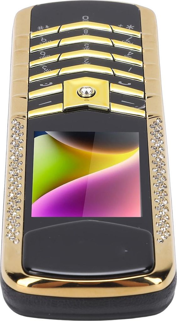 2G-Mobiltelefon für Senioren, Dual-SIM, Bluetooth, 1,77-Zoll-HD-Farbbildschirm, entsperrt, mit Lautsprecher, großen Tasten, Kamera, FM-Radio, Kal...