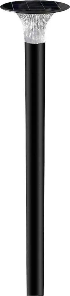Lampe Solaire Extérieure LED Sans Fil 15W Finissez-en avec le Noir