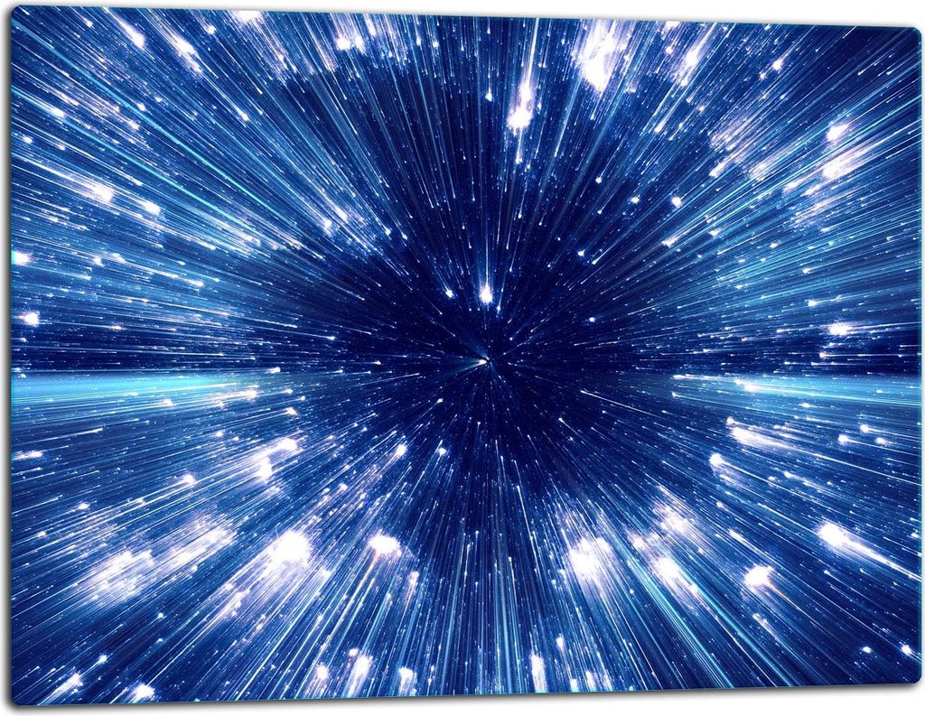 Glasschneidebrett Herdabdeckplatte Glaskeramikkochfeld Universal 52x40 cm Modern