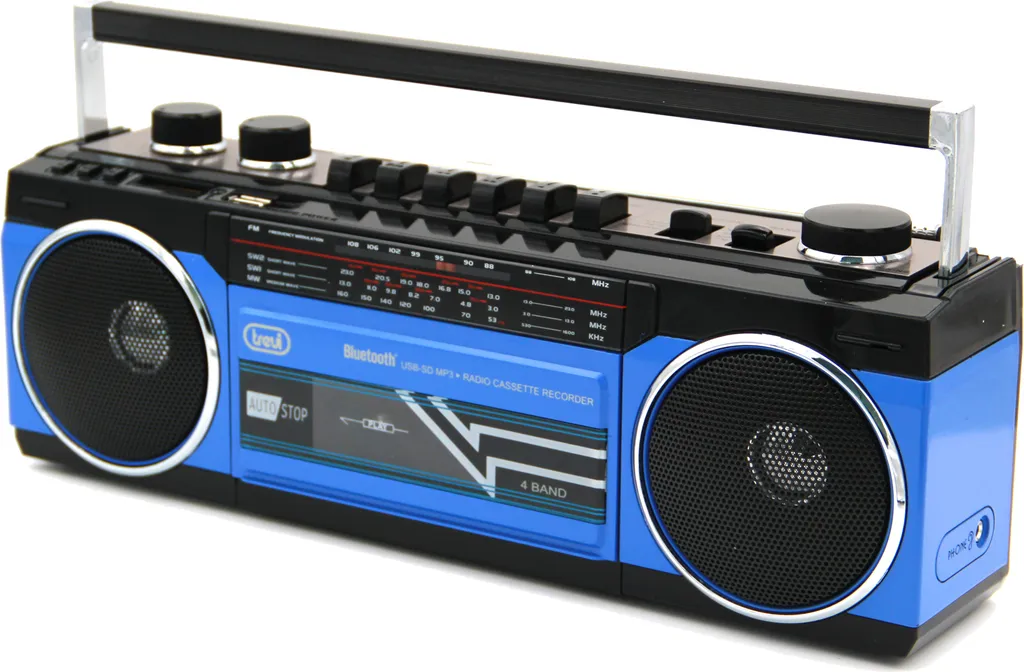 Poste Radio Vintage Trevi RR 501 BT - Idéal pour vos Anciennes Cassettes