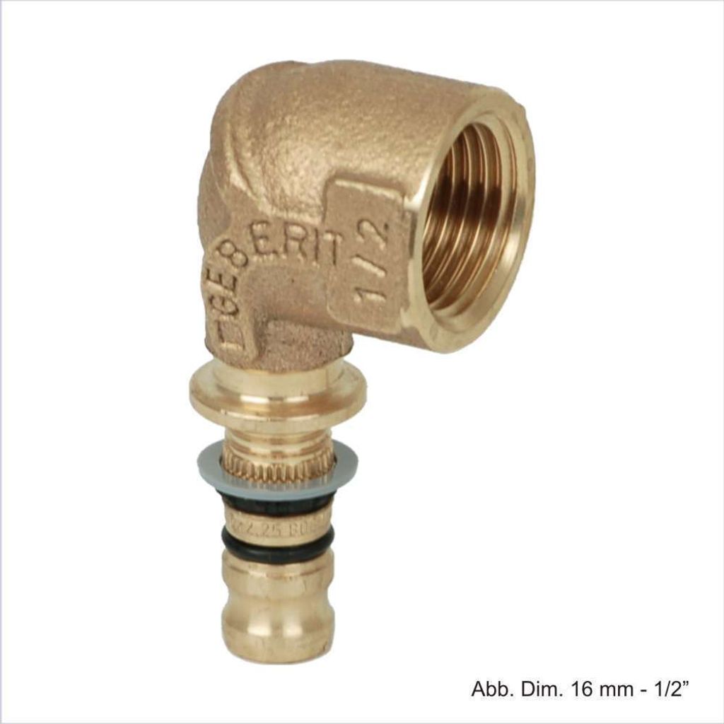Geberit Mepla Übergangswinkel mit IG 50 mm - 1 1/2"