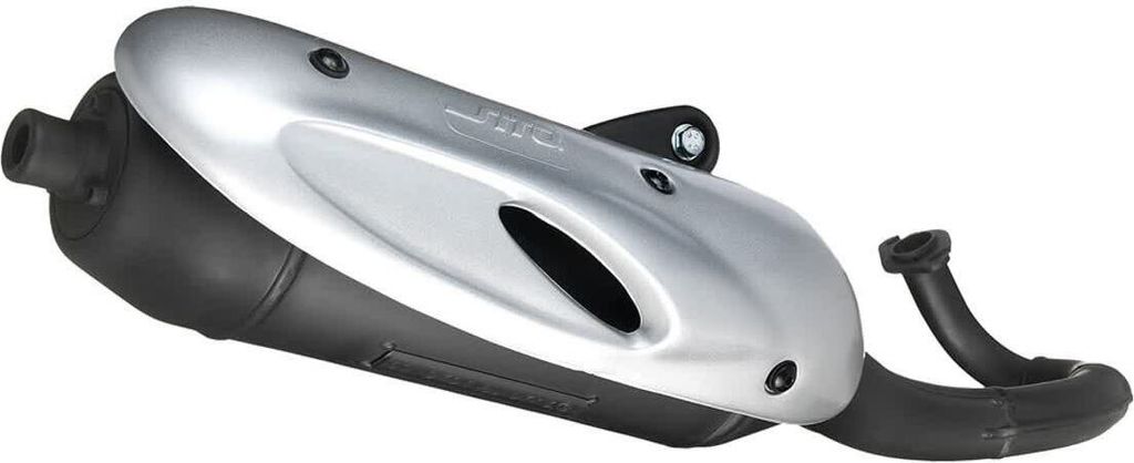 SITO PLUS Schalldämpfer "Sport" Stahl schwarz/silber