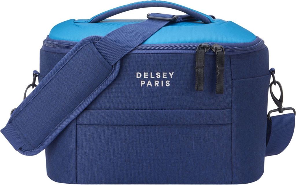 DELSEY PARIS Kosmetiktasche Brochant 3 Beauty Case Ocean Blue dunkelblau