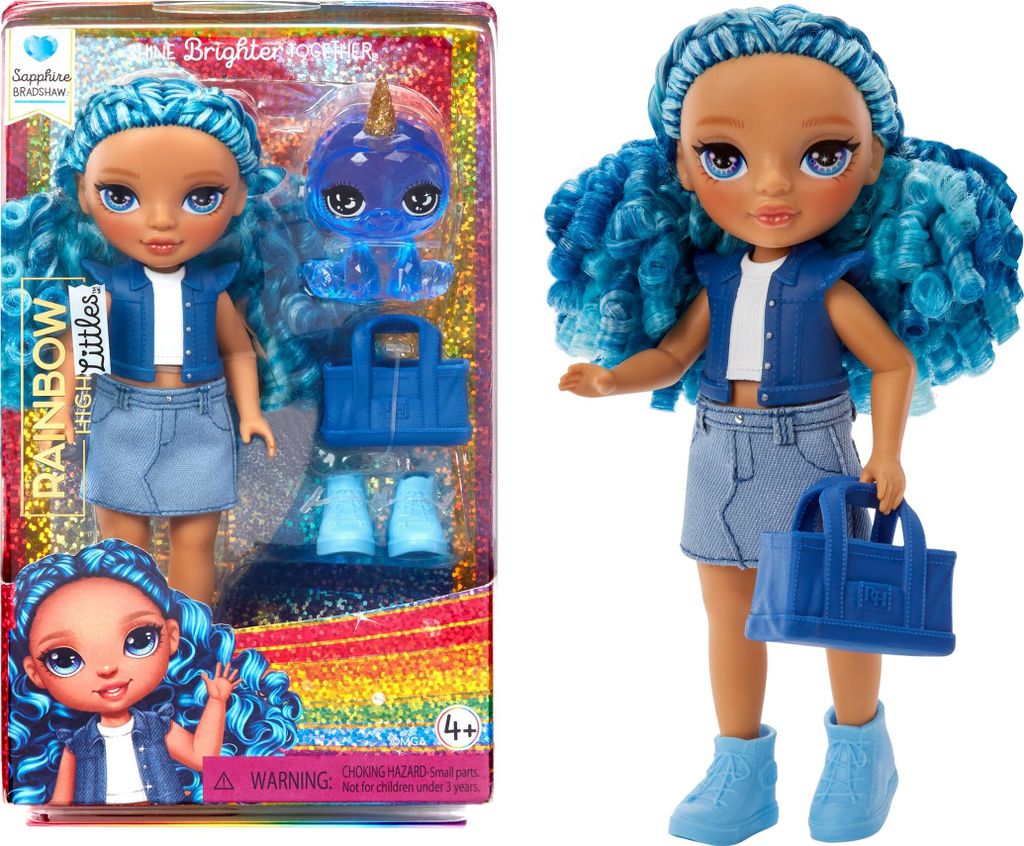 Rainbow High Littles - Sapphire Bradshaw - Piccola fashion Immagine del prodotto 