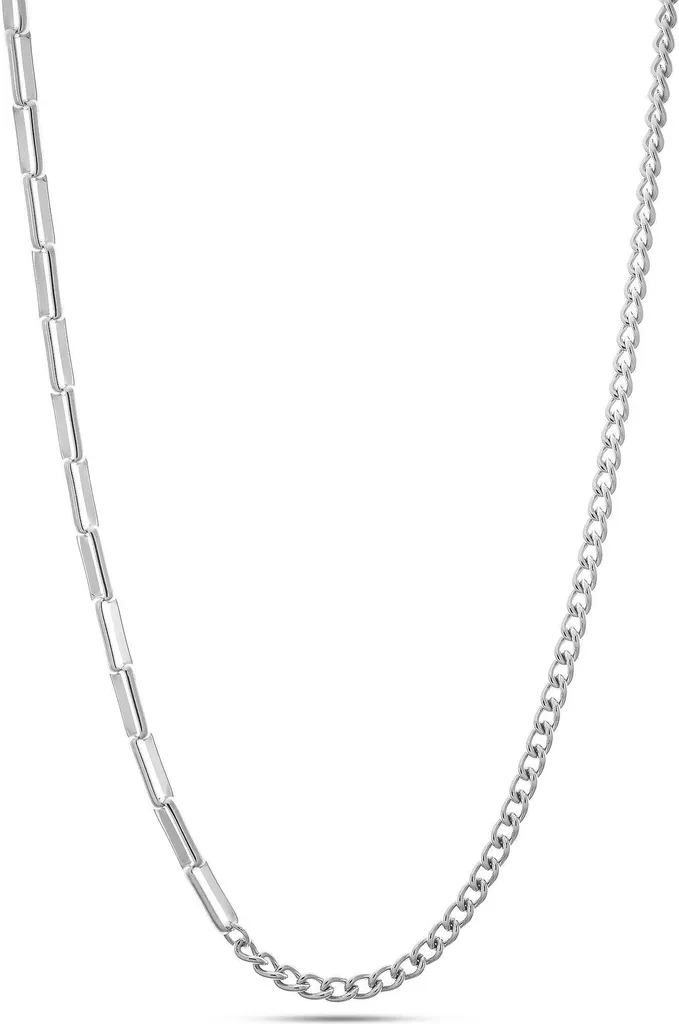 Collier Homme Liu Jo Collection Argent : L'Accessoire Idéal du Quotidien