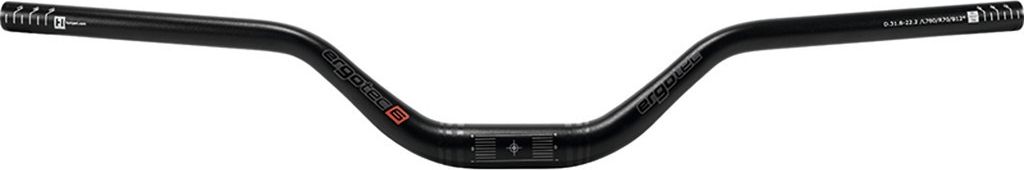 Ergotec Riser 70 Mm 12o Grip 230 Mm Lenker Schwarz 31.8 mm / 780 mm Schwarz 31.8 mm