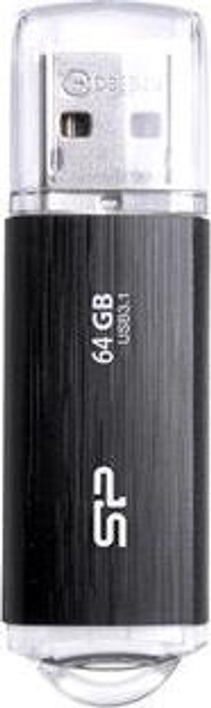 Silicon Power USB-Stick 64GB USB3.2 B02 Black Immagine del prodotto 