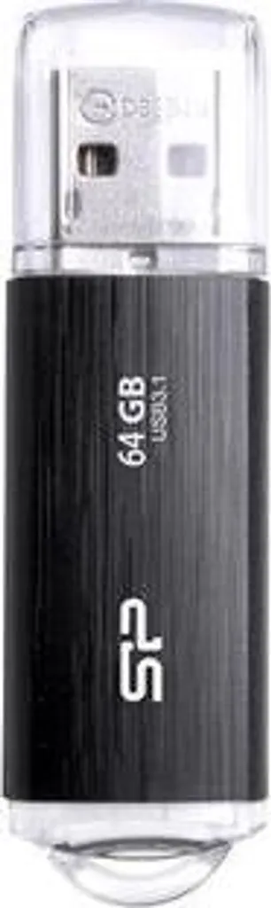 Silicon Power Blaze B02 Unita' Flash Chiavetta USB 64 GB USB tipo A 3.2 Gen 1 Nero