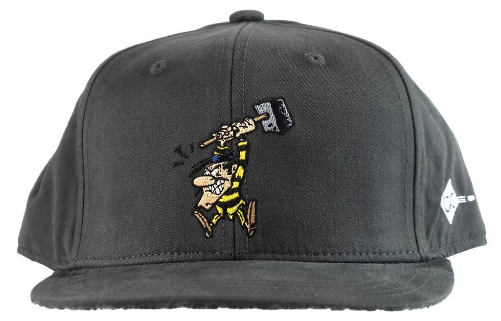 Casquette visière plate Joe Dalton Grantler Klub Noir Style Urbain