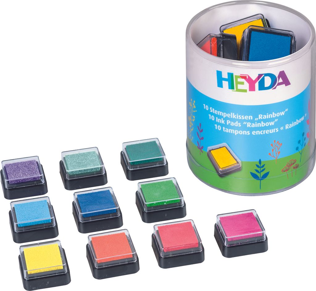 Heyda 204888470, Set de mini almohadillas para sellos Imagen del producto 