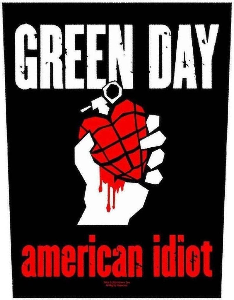 Green Day American Idiot Aufbügler