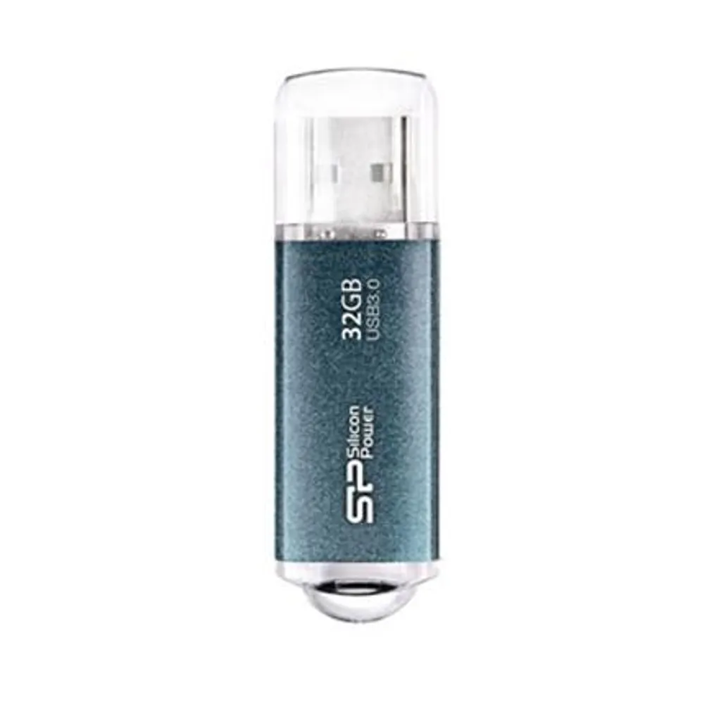 Silicon Power 8GB USB 3.0 Icy Blue Marvel M01 - Elegante e Resistente