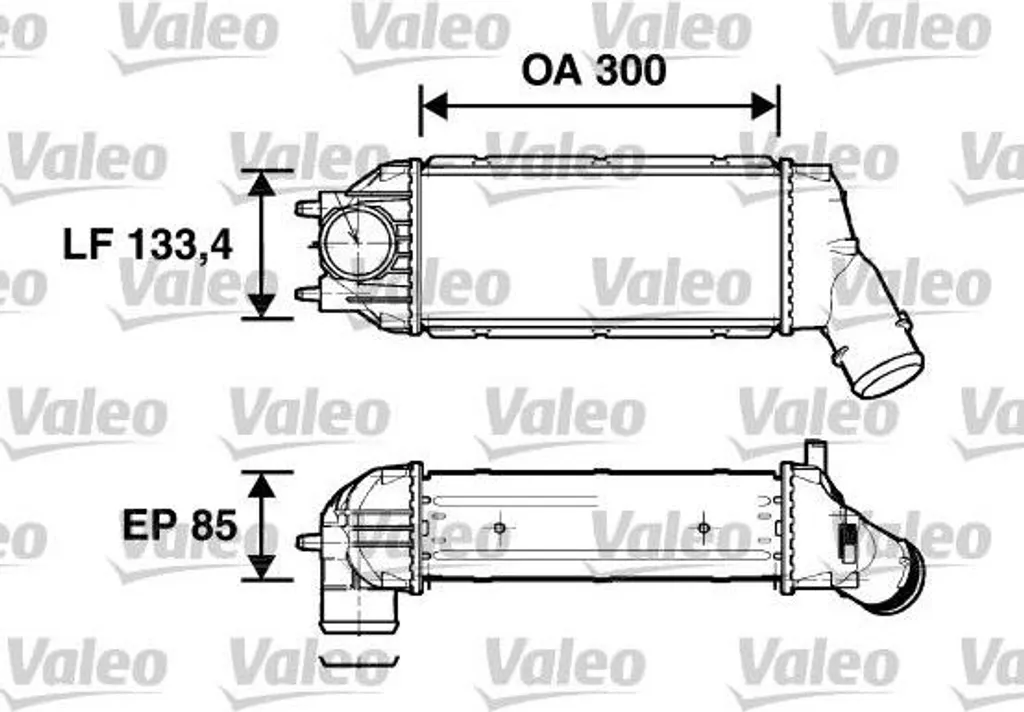 Réparer fuite Turbo avec Intercooler Valeo 817638 pour Citroën C4 307