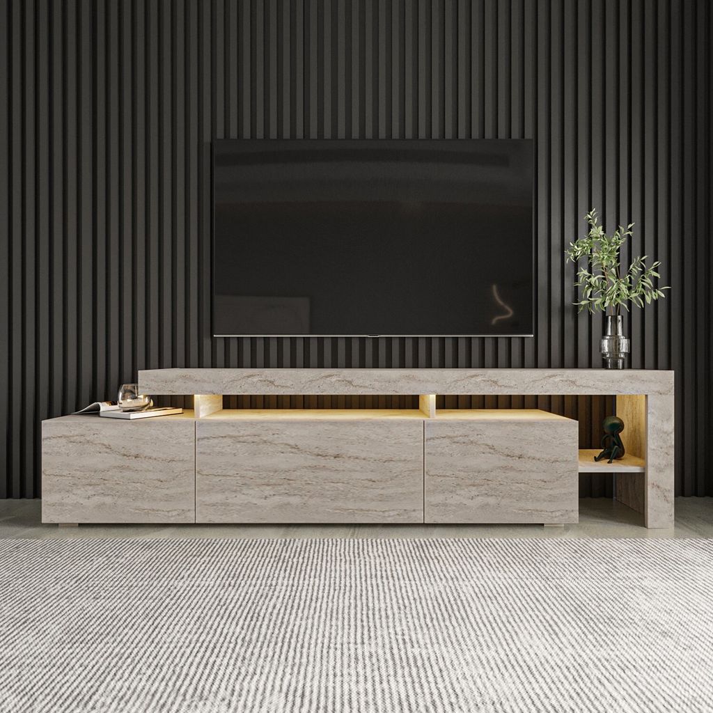 Skye Decor, Beliz - Travertine, Travertin, Fernsehtisch, Produktbild 5