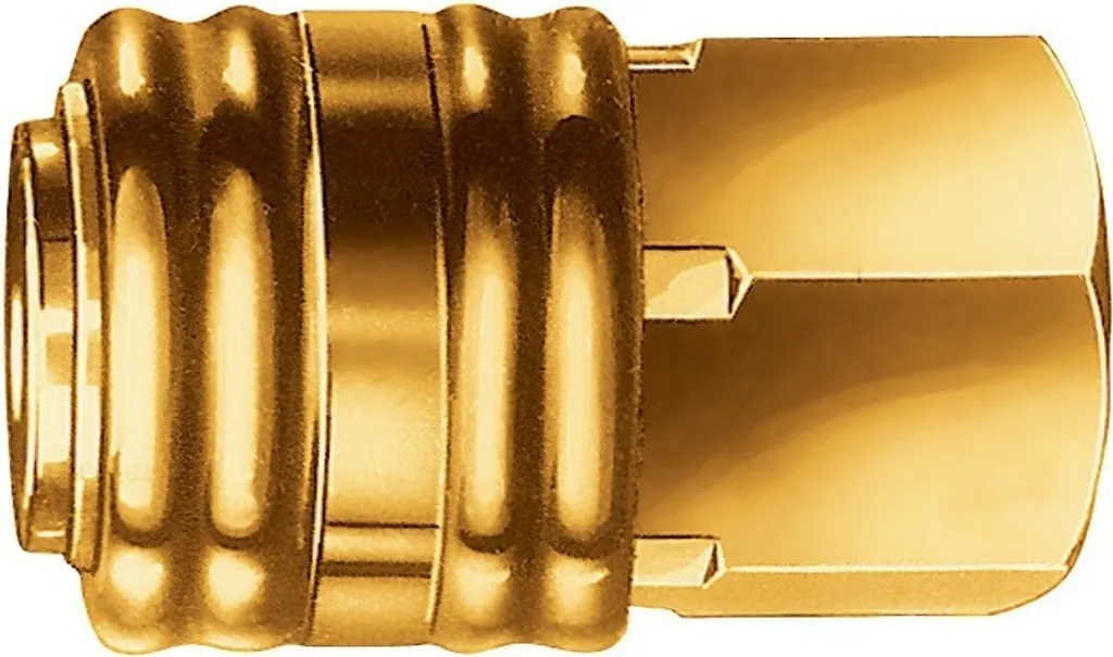 Raccord rapide anti-fuite DN 7,2 EWO filetage G 1/4 pouce en laiton