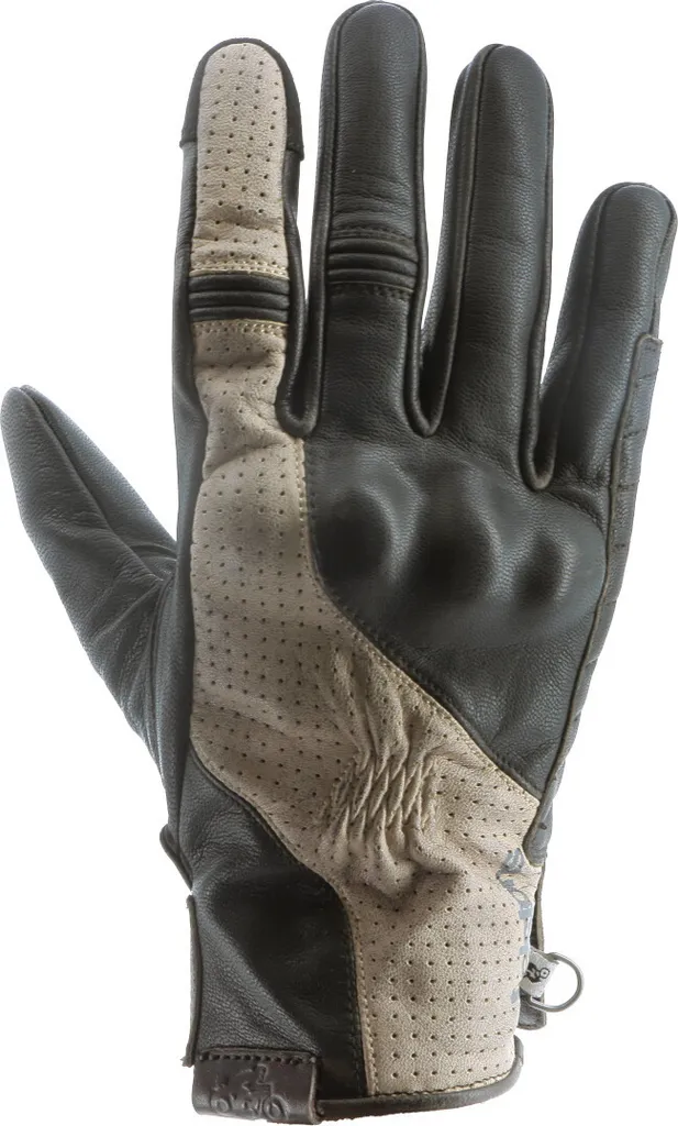 Gants Helstons Brooks Air : cuir ventilé anti-transpiration Marron L