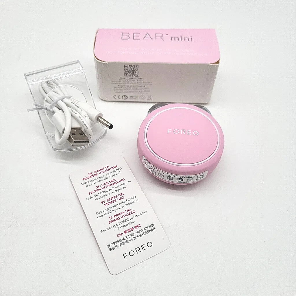 Foreo Bear Mini Appareil de Lifting Visage Micro-courant Pearl Pink