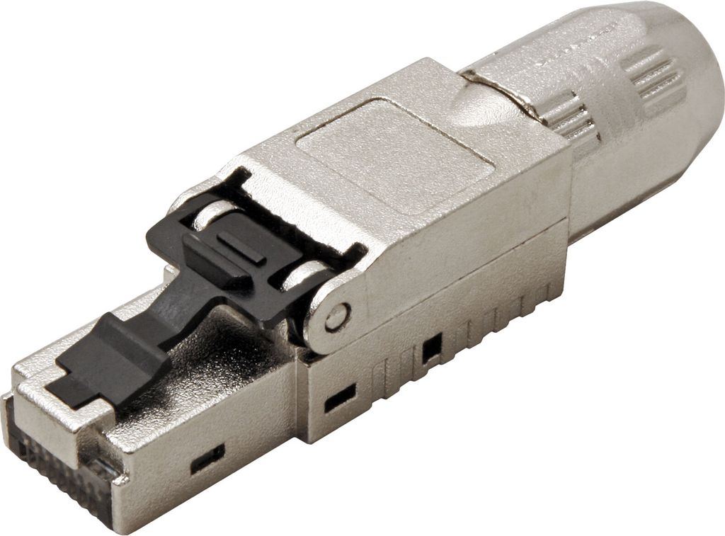 ROLINE Konektor RJ45 kat. 6a stíněný, na lanko / drát, Obrázek produktu 
