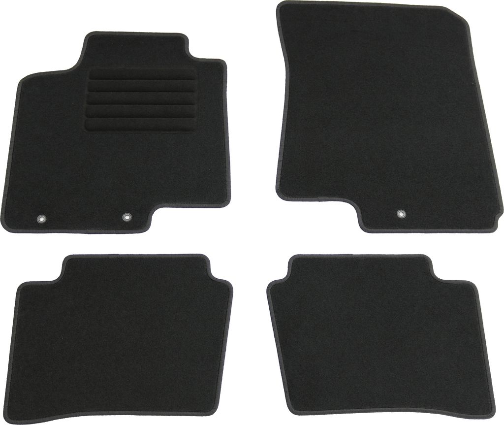 Fußmatten-Set für Hyundai i20, 12/2014-05/2018, 4-teilig, Produktbild 
