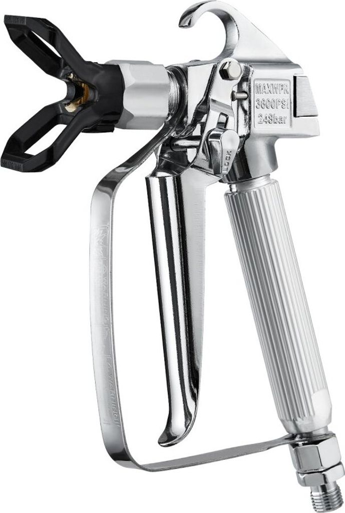 Airless-Farbspritzpistole - 3600 psi Hochdruck - Profi Airless-Spritzpistole für Malerarbeiten - Lackierpistole für hohe Effizienz