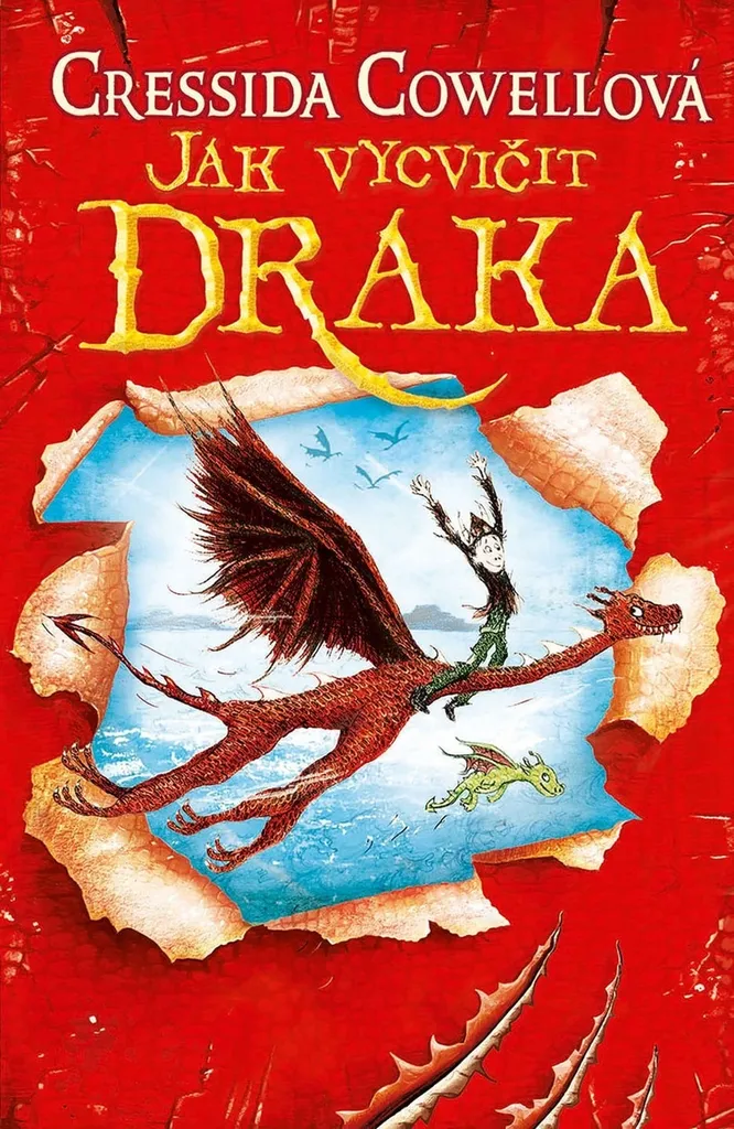 Livre Illustré Jak vycvičit draka 1 Cressida Cowell Edition Collector