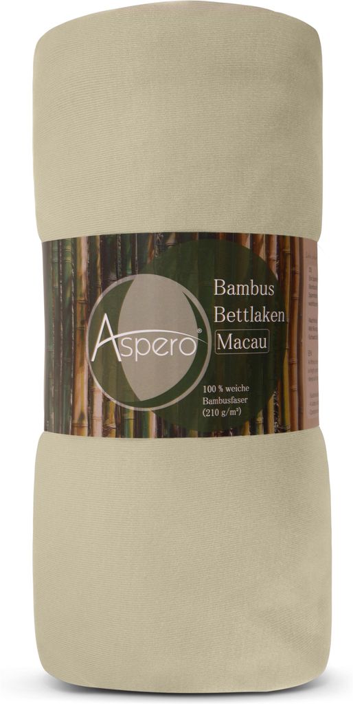 Aspero Bambus Spannbettlaken
