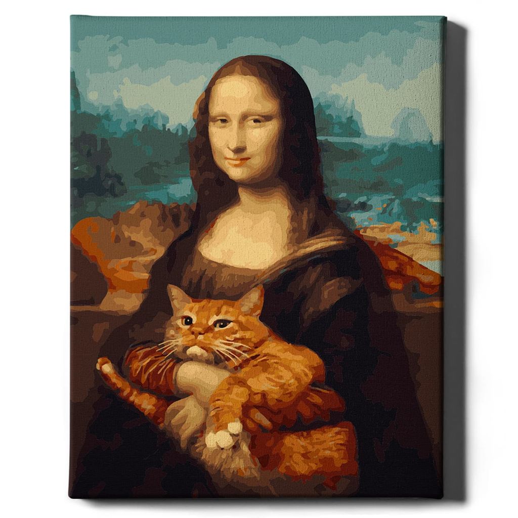 Oh Art! – Malen nach Zahlen Set – 40x50cm, mit Holzrahmen Produktbild 