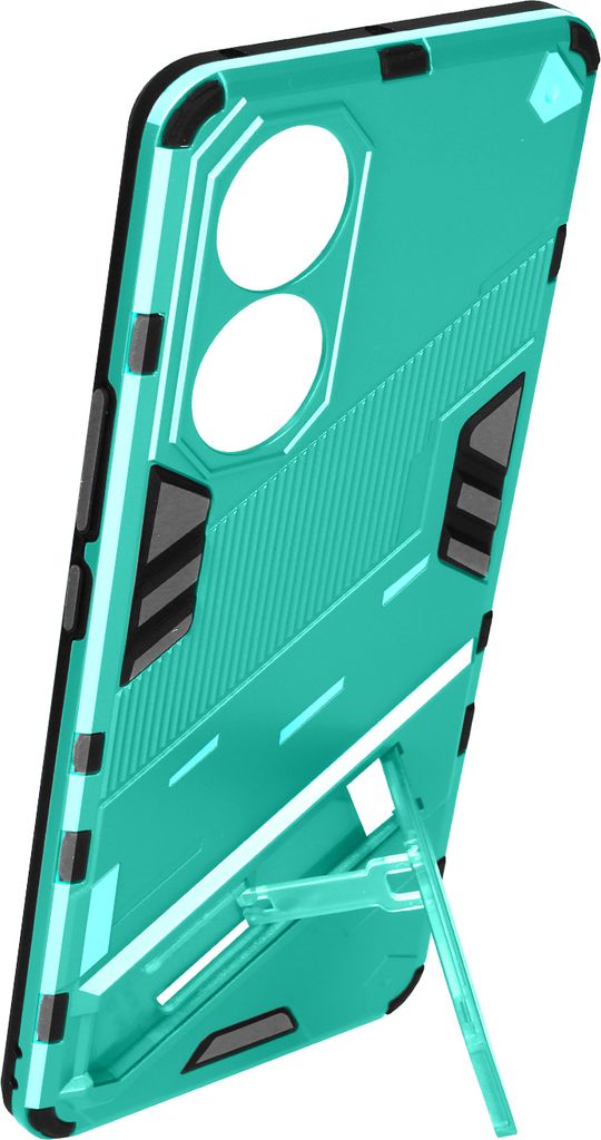 Hybrid Handyhülle für Honor 50 / Huawei Nova 9, Bibercas - Türkisblau