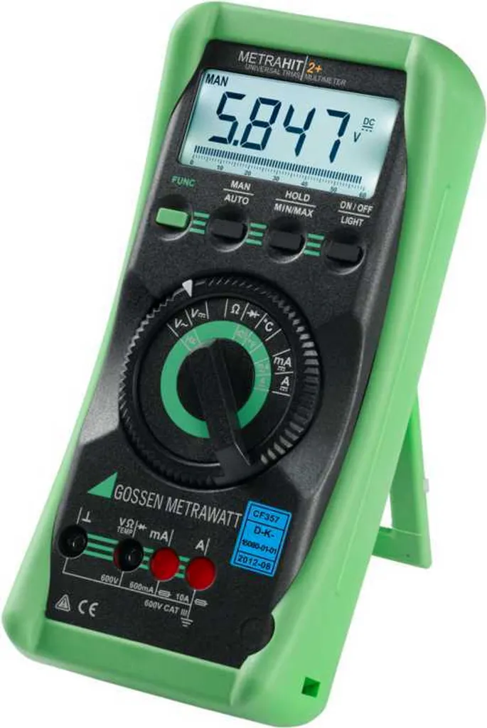 Multimètre TRMS Gossen Metrawatt METRAHIT 2+ M205A Haute Précision