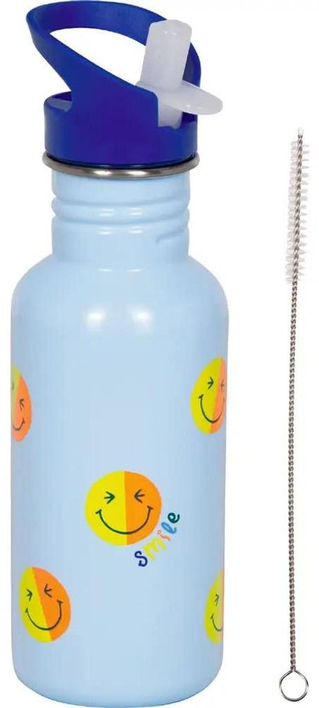 Kleine Freunde Edelstahlflasche - Smiley Produktbild 