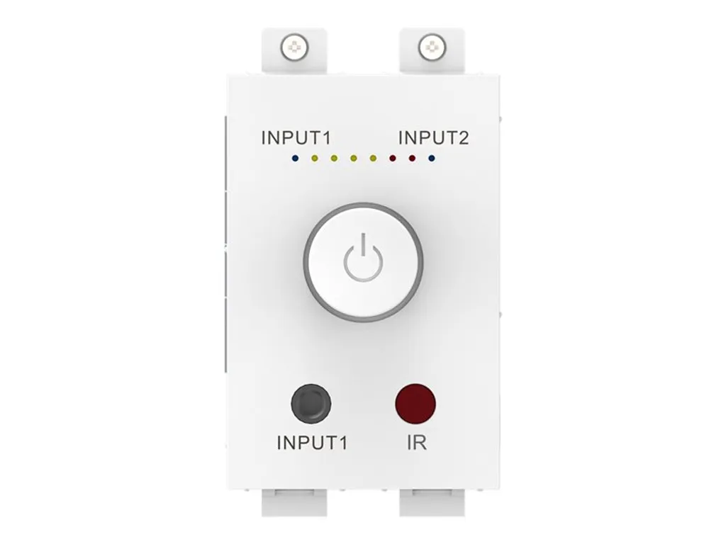 Amplificateur audio 2.0 canaux Vision TC3-AMP blanc pour haut-parleur