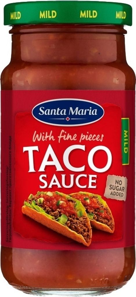 Santa Maria Taco Sauce Mild 230g Produktbild 