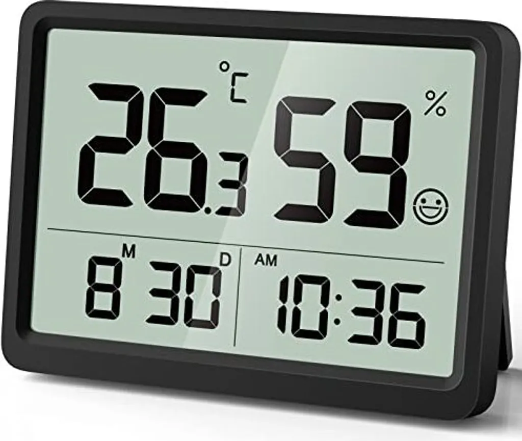 Igrometro per Serra e Garage: Misuratore Temperatura con Calibrazione